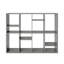 Elvia 147cm H Standard Bookcase-123069587