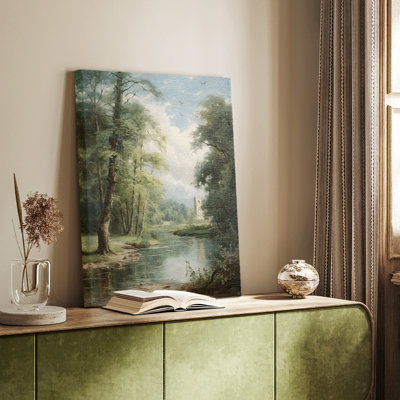 Impression sur toile encadrée