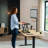 Adjustable Height Steel Standing Desk Converter