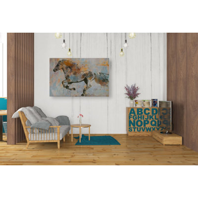 «Rusty Horse 2» par Irena Orlov, art mural sur toile