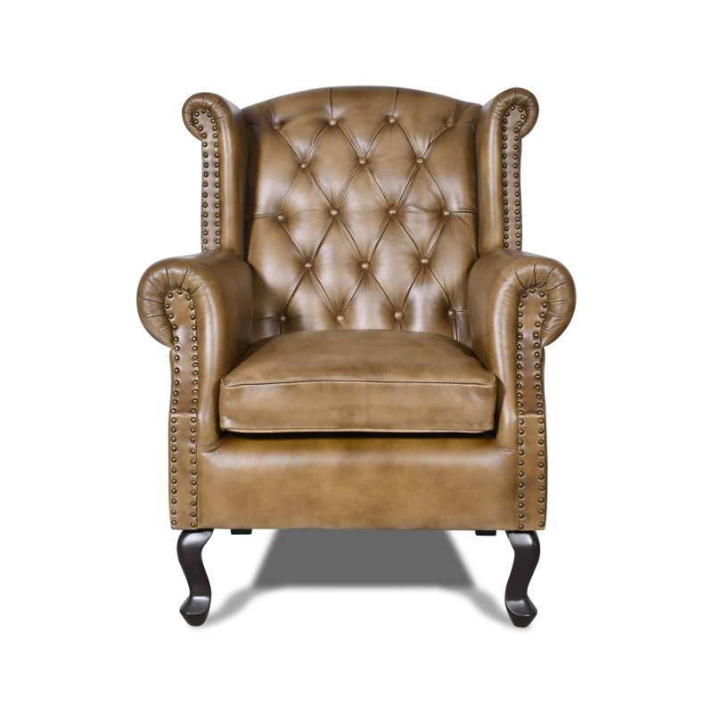 Franziska Upholstered Armchair, Tan