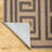Carah Khaki Machine Washable Area Rug-821274048