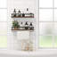 Orwin 2 Piece Pine Solid Wood Floating Shelf