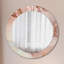 Huldar Glass Flat Wall Mirror