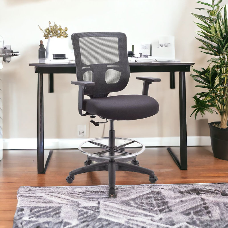 Chaise de dessinateur réglable pivotante