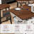 Farmhouse Kitchen Island with Charging Station & Drop Leaf, 58" Rolling Kitchen Cart with Sliding Barn Doors, Spice Rack & Glass Holders, Large Mobile Island Table with Storage for Small Kitchens-812818747