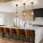 Modern Mini Crystal Pendant Lights Chandeliers Adjustable Sloped LED Hanging Ceiling Fixture Glass small Crystals for Kitchen Island Bathroom Living Room, Dining Room, Hallway, Bar 1PC (Black)-1748916280