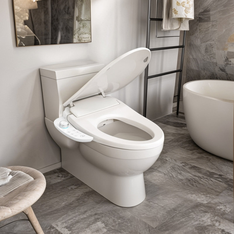 Siège de bidet allongé