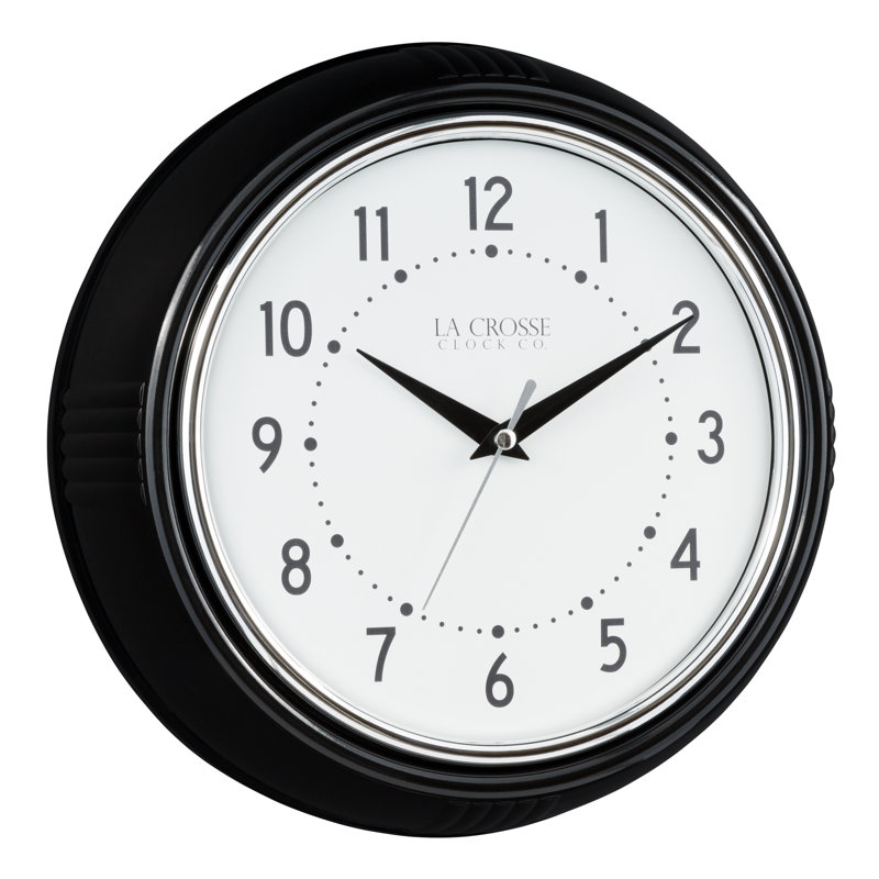 Horloge murale 9,5 "Retro Diner Quartz