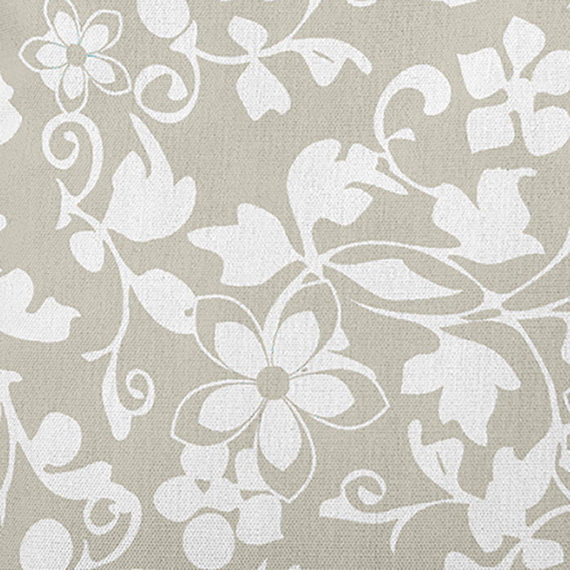 Coussin décoratif en polyester floral, H 16 po x l 16 po, Carré
