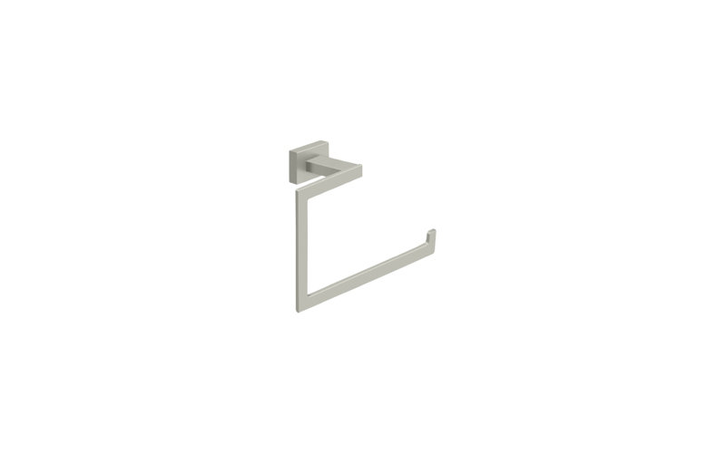 Deltana 55D2008-15 8-1/2" Length 55D Series Towel Ring Satin Nickel