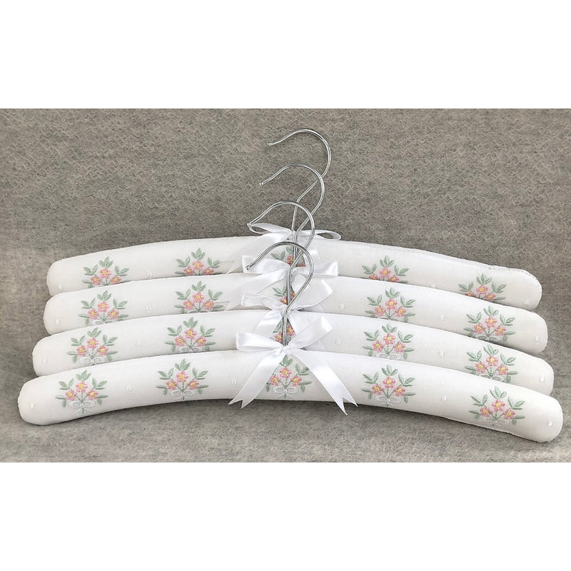 Metal Non-Slip Standard Hanger, Pink