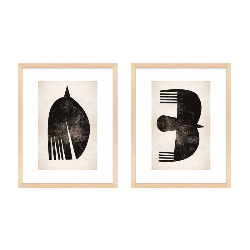 Blackbird Print by Eleni Psyllaki For Paradissi Digital Art, 20" H x 16" W  x 1.25" D, Maple Framed