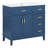 36" Blue Modern Bathroom Vanity With Ceramic Sink, Soft-Close Door, And 4 Storage Drawers, Offering A Refined Look With Practical Everyday Functionality.-2137139543