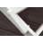 POLYWOOD Cape Cod Trex Outdoor Plastic Folding Adirondack Chair with Ottoman-16839299
