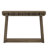 Chul 43.3" Traditional Console Table With Curved Edge Top-1670600185