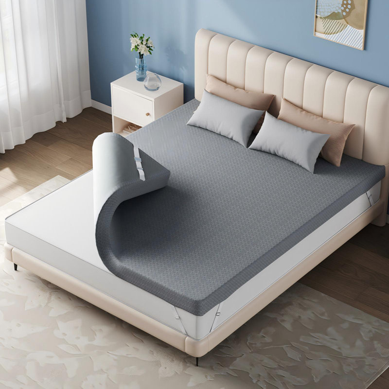 Surmatelas en mousse viscoélastique 3 ", Très grand simple