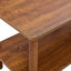 Table basse avec tablette ouverte