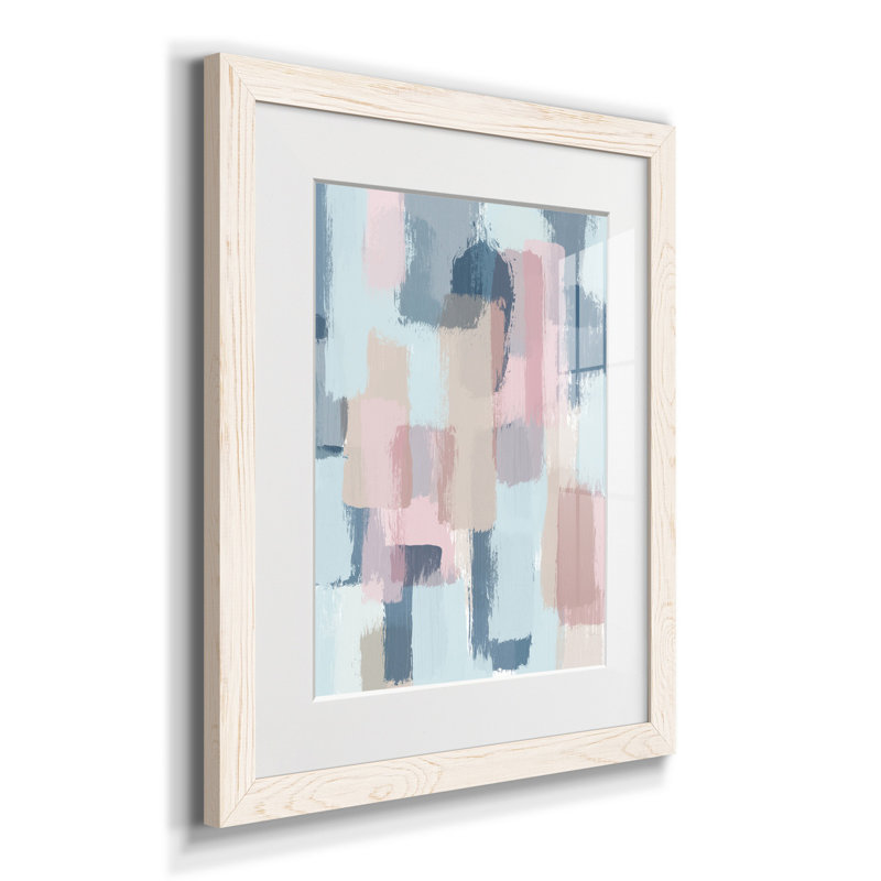 Evenings Edge II - Cadre photo, reproduction d'art sur papier, H 20 po x l 17 po x P 1,5 po, Blanc