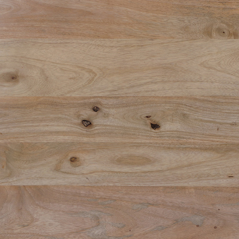 Bureau d'écriture en bois massif Alann avec prises intégrées / USB, Wheatfield, Champ de blé