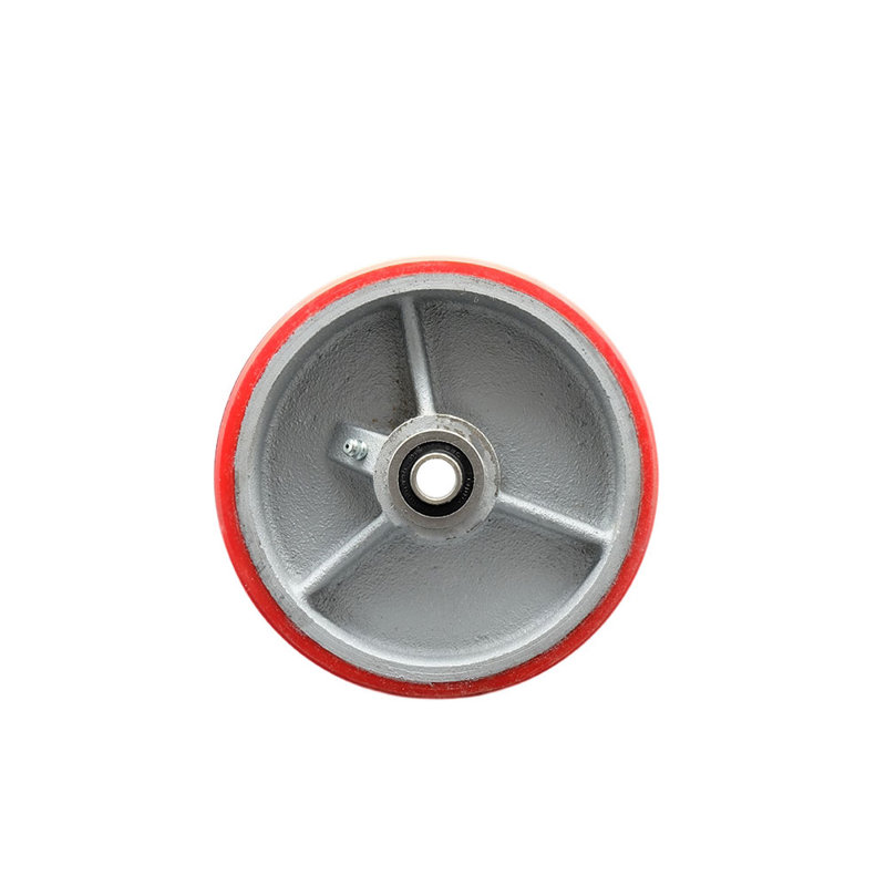 Poly on Cast Iron Wheel