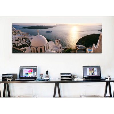 «Santorini, Grèce», reproduction de photo sur toile