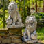 Statue de lion 2 pièces Nenzel-840999907