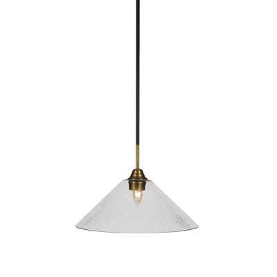 Paramount Stem Hung Pendant Glass