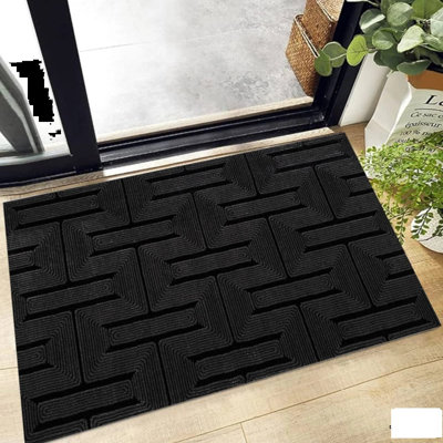 Modern Geometric Area Rug Abstract Textured Carpet For Living Room Bedroom Special Size Long Hallway Rug Floor Mats Small Door Mats