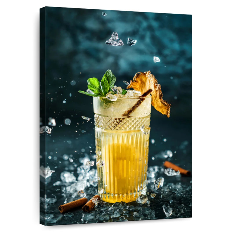 Yarlin, cocktail d'ananas, H 39 po x l 26 po