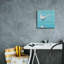 Egret II - peinture sur toile tendue-1352383365