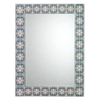 Rorschach Engineered Wood Flat Wall Mirror