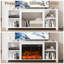 Brayanna Unfinished TV Stand for TVs up to 65" with Fireplace Included-1340300563