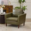 Fauteuil d'appoint en similicuir Bobur-1984928470