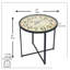 Table d'appoint Chronique, 18 po