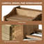 Manufactured Wood Desk Organiser