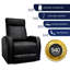 Fauteuil inclinable Valencia Cruze | Fauteuil inclinable électrique haut de gamme en cuir Nappa 9000 italien de qualité supérieure avec éclairage à DEL