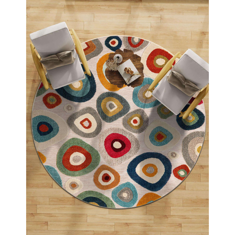 Tapis Wrought Studio ™ Jake Marelda, Rond 6 pi 1 po