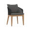 Capri Outdoor Teak Dining Armchair-1888414607