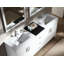 Ensemble de meuble-lavabo de salle de bain double 72 po avec miroir Ruhl-23978177