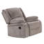 Fauteuil inclinable manuel de style transitionnel