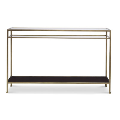 Details Occasional 54'' Glass Top Console Table