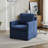 Slipcovered Swivel Accent Chair (Set of 2)-101770284