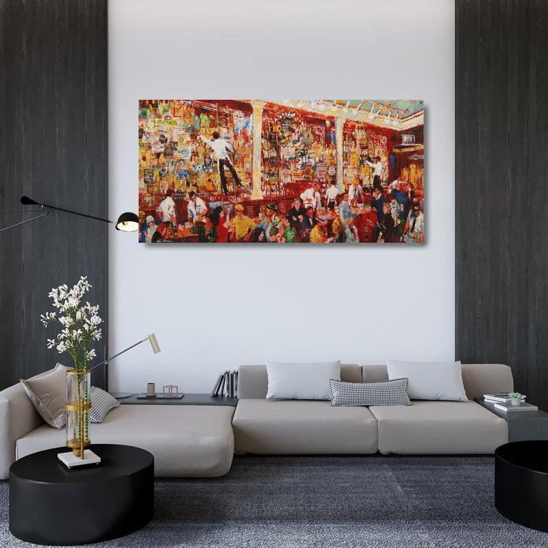Mcrory's Bar, 24" H x 48" W
