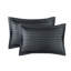 Thirlby Microfibre 250 TC Reversible Modern & Contemporary Duvet Cover Set with Pillow Cases-1502173647-1502173645