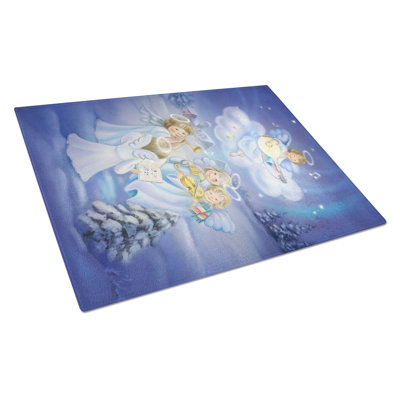 Planche à découper en verre à carolines de trésors anges