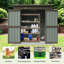 Maison de rangement 6X4 Ft