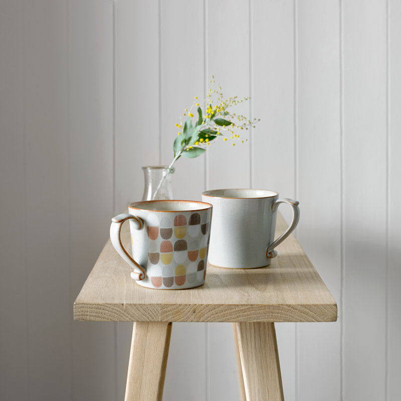 Hand-crafted Mugs Denby Azure Cascade Mug, Pavilion