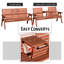 Annawan Manufactured Wood Love Seat