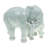 Handmade Elephant Love Celadon Ceramic Figurine